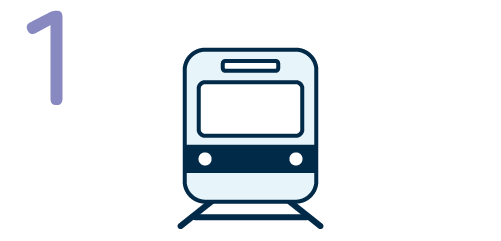電車のイラスト